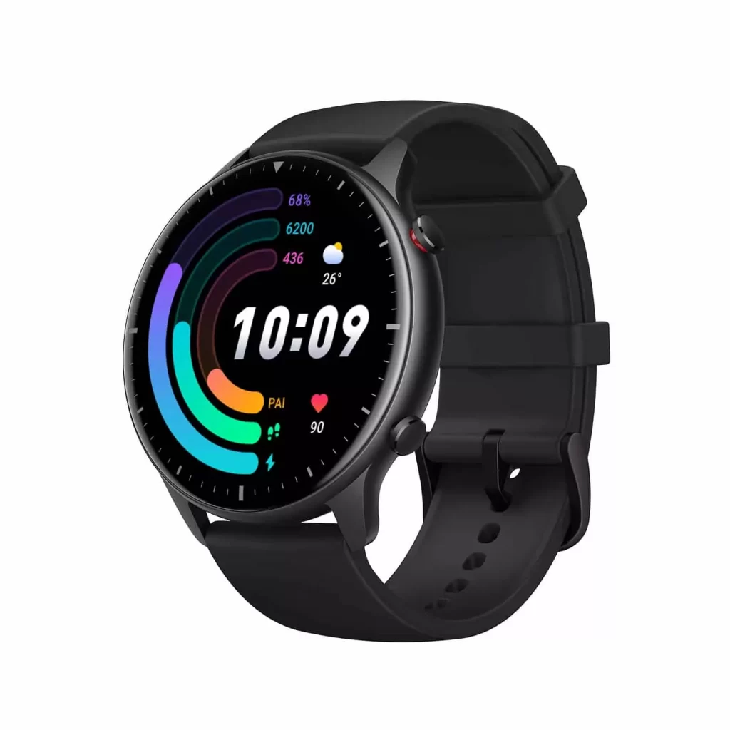 Amazfit GTR 2e Smartwatch with round dial